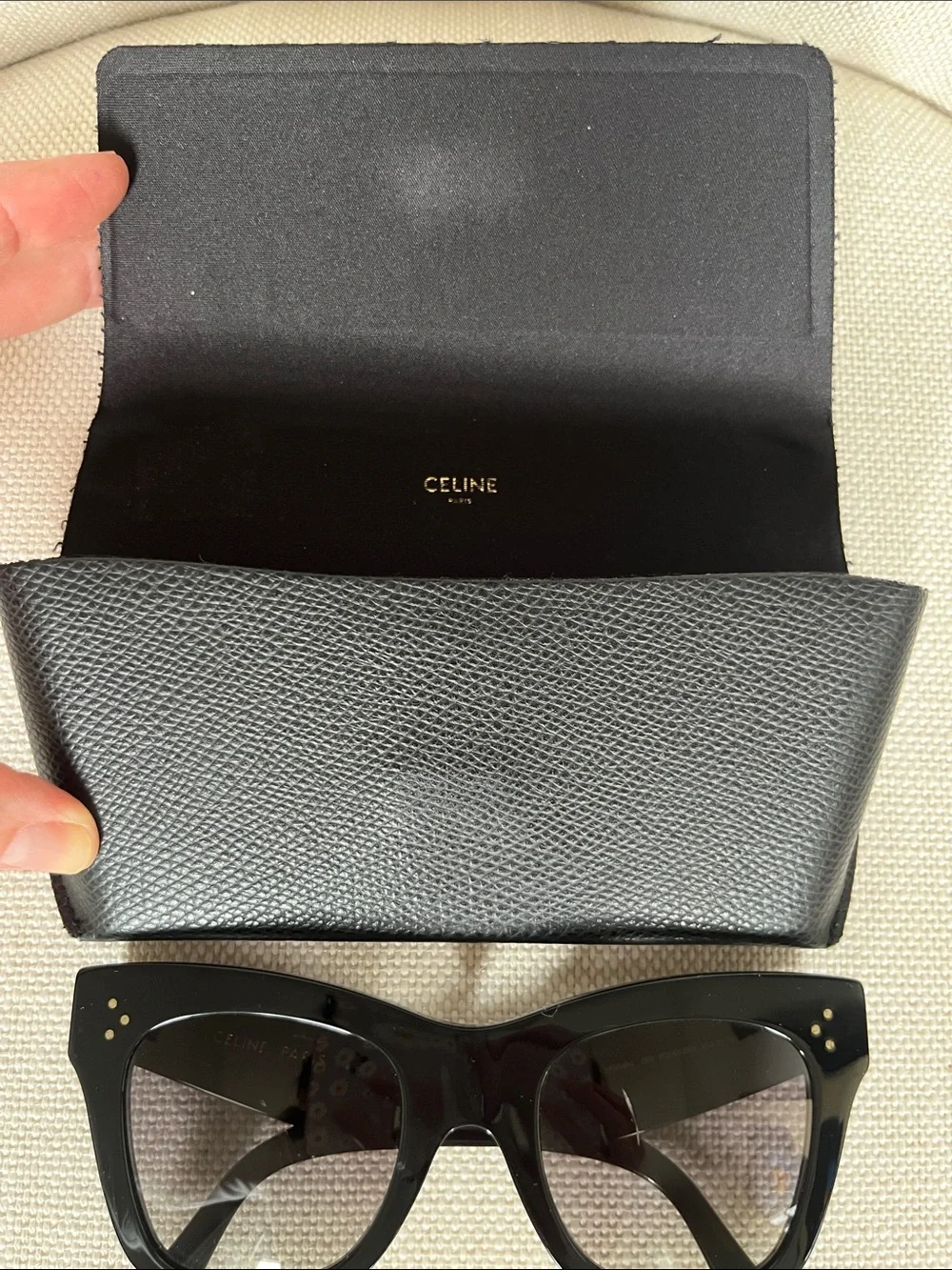 Celine Cat-Eye Sunglasses - Black